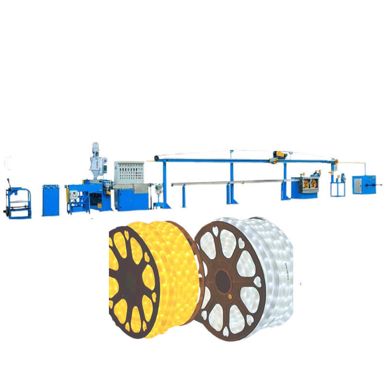 25 1 Screw L/D Ratio LED Strip Extruder Machines for LED Soft Rope Light Strip