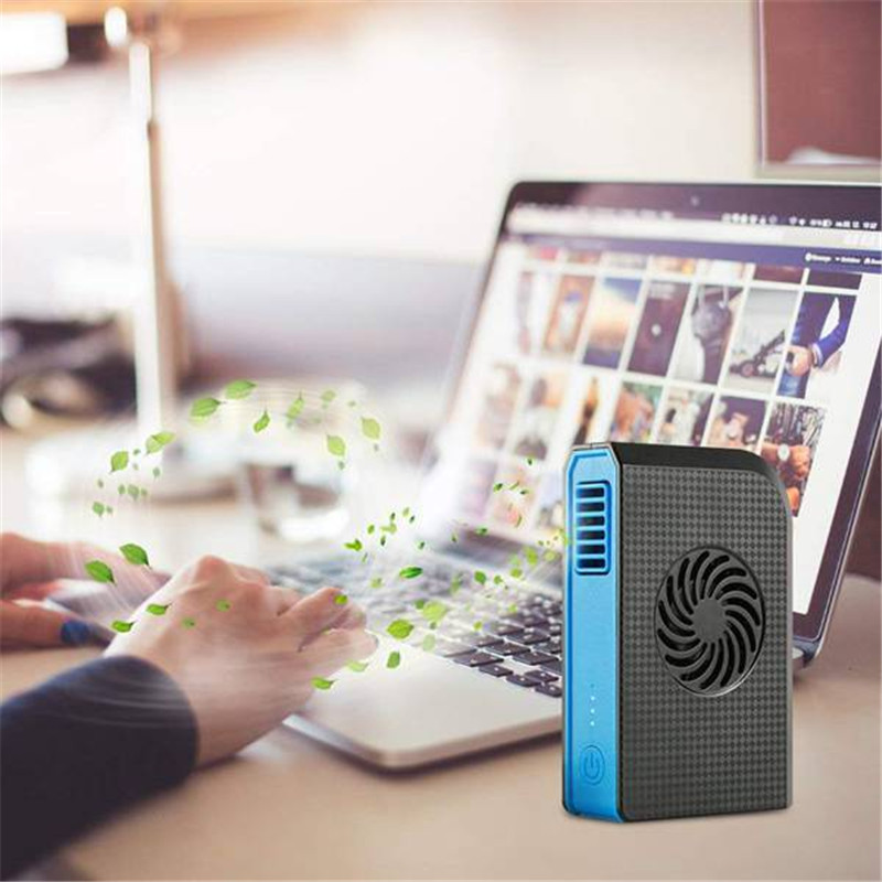 Camping Gear Handheld 6000mAh Rechargeable Cooling Fan