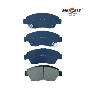Quality A376 Auto No Noise Semi Metal Brake Pads For Toyota 04465-25090 wholesale