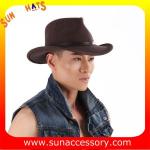 2050373 Sun Accessory customized winter wool felt fashion style cowboy hats