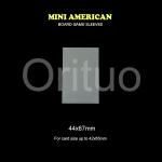 44x67mm Clear Card Sleeves Polypropylene Mini American Sleeves