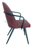 Customized Upholstered Restaurant Chairs Industrial Furniture Contemporary Style