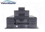 4 Channel Mobile Dvr Car Security Camera Dvr , 4g GPS Sim Card mobile dvr