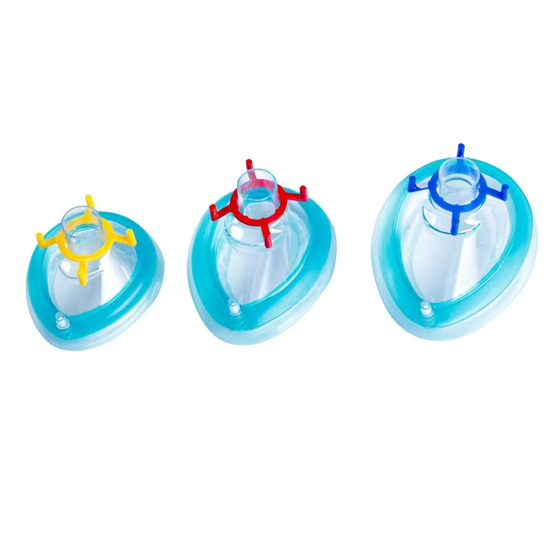 Disposable Air Cushion Mask Full Set Anesthesia Masks Adult PVC Masks