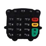 Silk Screen Printing Rubber Button Cellphone Keypad