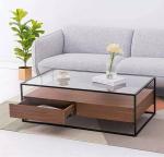 ISO9001 Living Room Furniture 1200*700*400mm Tempered Glass TV Cabinet