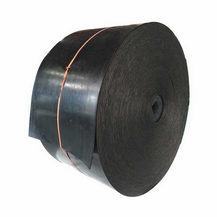 Black Anti-tear Steel Cord Conveyor Belt ST1000 Wire Rope Conveyor Belt For Heavy-Duty Applications