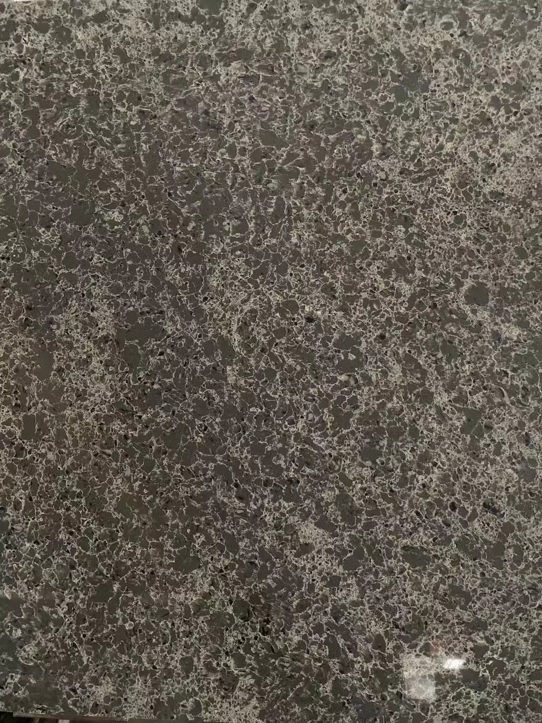 AIBO Ardesia Grey Artificial Quartz Stone Kitchen Slab 6mm To 30mm Thick