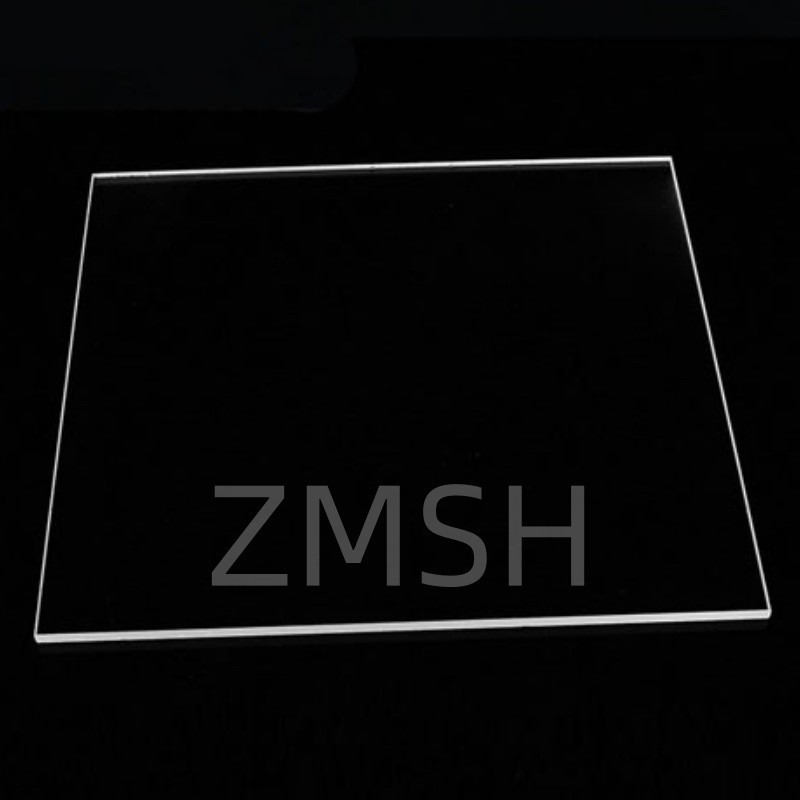 Quartz Glass Window UV Fused Silica Optical Viewport Custom Size Coating Available