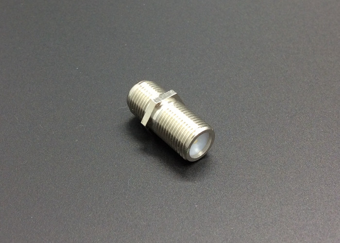 F Female to Female Coaxial connector and Adaptor TV Terminator with Washer and Nut