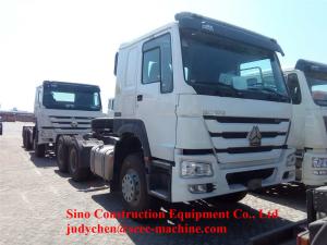Quality Ten Wheeler Heavy Duty Tractor Trailer WD615.47 371hp Euro II ZZ4257S3241V wholesale