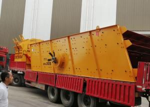Quality Small Volume Vibratory Sand Screening Machine , 30 Kw Triple Deck Screen wholesale