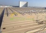 Radiant Pole Mount Solar Racking Open Field Installation