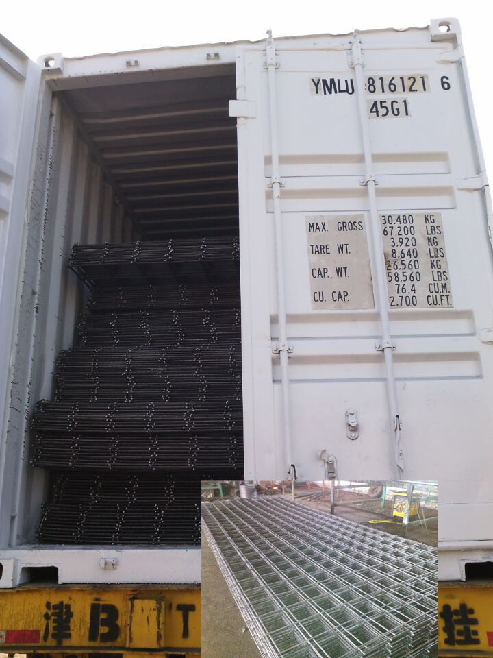 Prefab 6m × 2.4m Reinforcing Steel Rebar HRB 500E Square Mesh