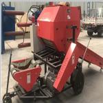 Round silage hay grass baler wrapping machine animal feed baler film packing