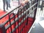 Customized Black Zinc Steel Metal Garrison Fence Panels Maintenance Free