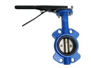 Quality EN593 Design Wafer Butterfly Valve Non Toxic Epoxy Resin Coated Inner Cavity wholesale
