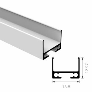 Quality 6063 t5 Black Aluminium LED Profile Extruded Heat Sink Profiles wholesale