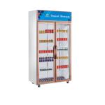 395W Stainless Steel Beverage Display Cooler for Commercial Beverage Chilling at