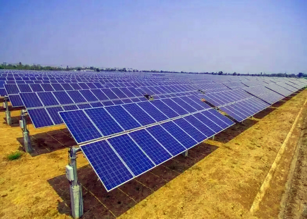 Solar Bracket Flat Single Axis Solar Tracker System With Longlife Guarantee