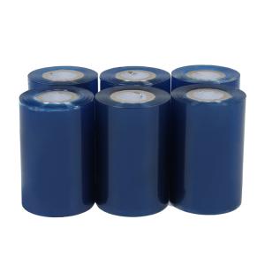Quality Customized Cling Plastic Protective Film PVC Blue 35mm Width Electrostatic 0.1mm Thickness wholesale