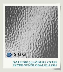 Quality 4mm Clear Patterned Glass for home decoration wholesale