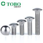 DIN 603 Stainless Steel Zinc Plated Square Neck Carriage Bolts Flat Head Bucket