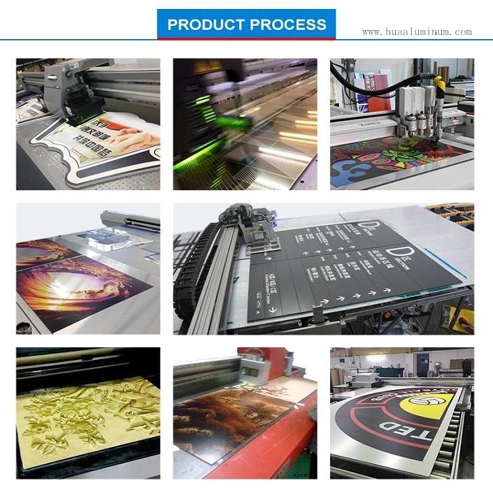 1500*3050mm Highway Advertisement Board Halogen Free 3mm Aluminum Composite Panel