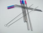 Stainless Steel Flexible Silicone Tubing Tasteless Food Grade Silicone Straw