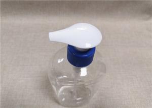 Quality White / Blue Cosmetic Plastic Lotion Pump 1 . 3 - 1 . 5CC Dosage Output wholesale