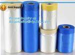 PE protect cover self adhesive mask film taped on one side Plastic cover sheet