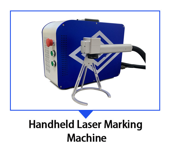 High Quality Low Price Portable Fiber Laser Marking Machine Metal Free Sample Marking Mini Laser Marker