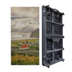 P3.91 Indoor Outdoor 500×1000mm Cabinet Rental LED Display With Front & Rear
