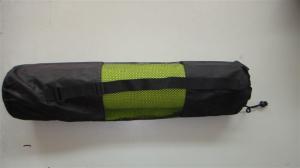 Quality black yoga bag for 68''x24'' mats /mesh yoga mat bag/ nylon oxford yoga bags wholesale