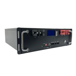 Quality Rack Mounted LiFePO4 Lithium Battery 100Ah 200Ah Multiple Parallel Connections wholesale