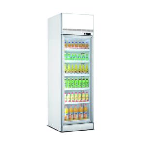 Quality 450L Single Door Upright Display Fridge Commercial Beverage Cooler Refrigerator wholesale