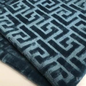 Quality Bedding Pillowslip Blanket Fleece Fabric Brushed Geometric wholesale