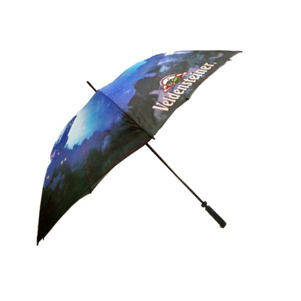 Customized Fiberglass Frame Personalized Digtal-printing Golf Umbrellas 30