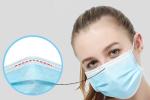 3 Ply Type Surgical Disposable Mask , Extra Soft Disposable Blue Mask
