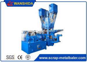 Quality 1800 - 2000kg / H Capacity Metal Briquetting Machines Vertical Structure WANSHIDA wholesale