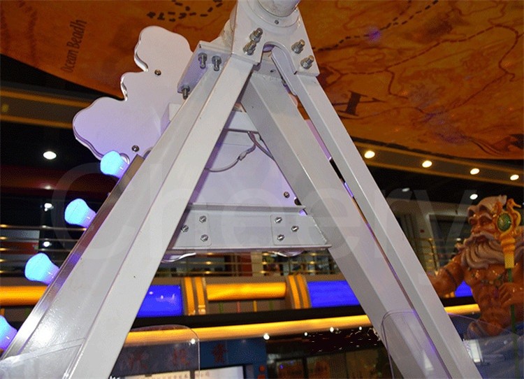 Custom Kids Arcade Machine / Amusement Park Ride Pirate Ship Children Playground Equipment