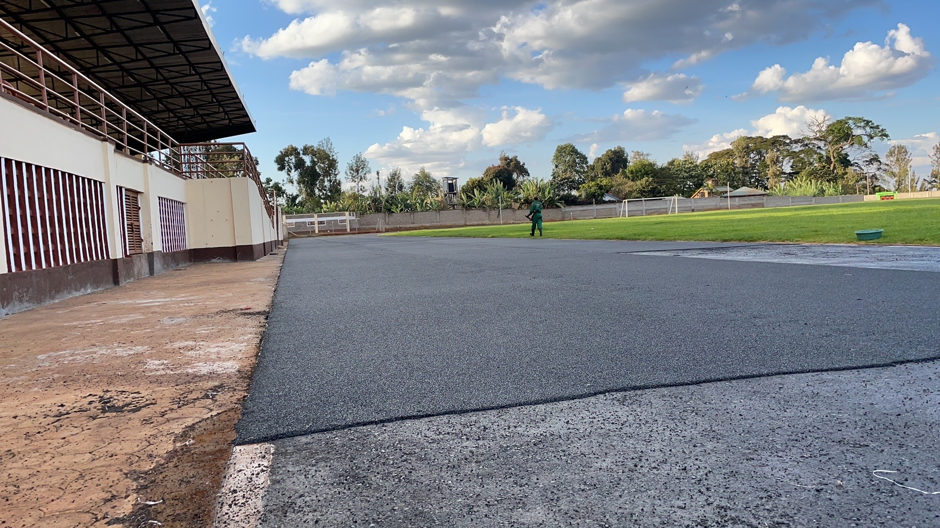 Sandwich System Tartan Stadium Running Track Material Training Center