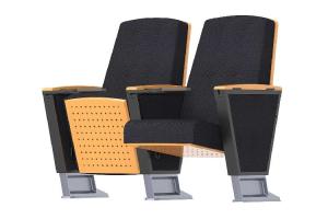 Quality 3D Drawing Church Auditorium Theater Seating With Hidden Swivel Table wholesale