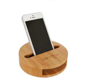 Quality Universal Wooden Wireless Speaker / Audio Sound Amplifier for 11mm Thickness Cell Phone wholesale