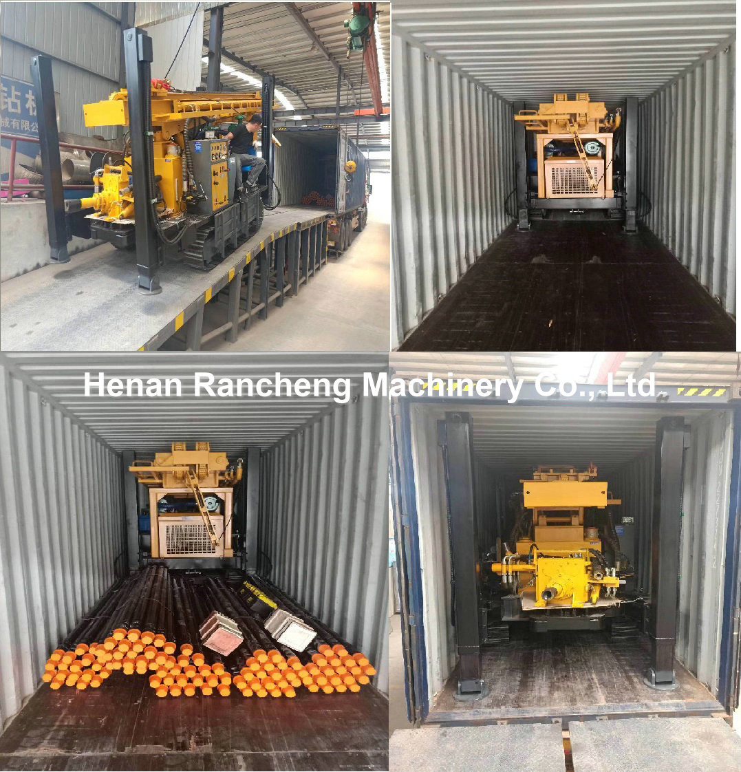 140mm - 400mm Bore Dia Water Well Drilling Equipment 600m Depth 118KW Yuchai Engine