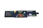 Video In Folder Slide Lcd Business Cards , 2.4 Inch Lcd Video Brochure Card 128M