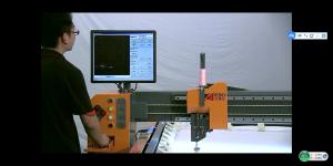 Quality Computerized Single Needle Quilting Machine Working Width 2600mm*2800mm wholesale