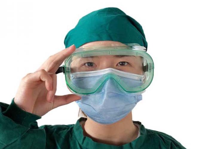 PVC Prescription Laser Safety Glasses Medical Eye Goggles Adjustable Side