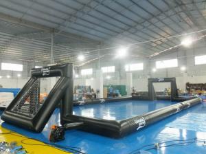 Quality 0.55 mm PVC Tarpaulin Inflatable Outdoor Soccer Field For Event wholesale