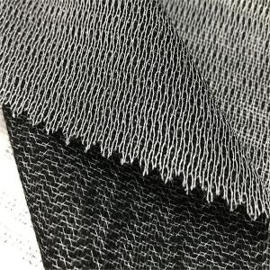 Quality Soft 140gsm Non Stretch Warp Knitted Fusible Interlining wholesale